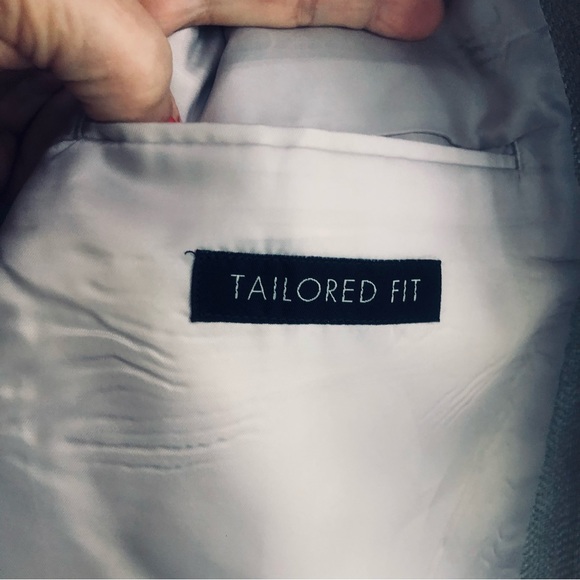 COPY - Jos. A. Bank Tweed Sport Coat 46R NWOT Neutral Versatile Color 2 Button - Picture 7 of 11